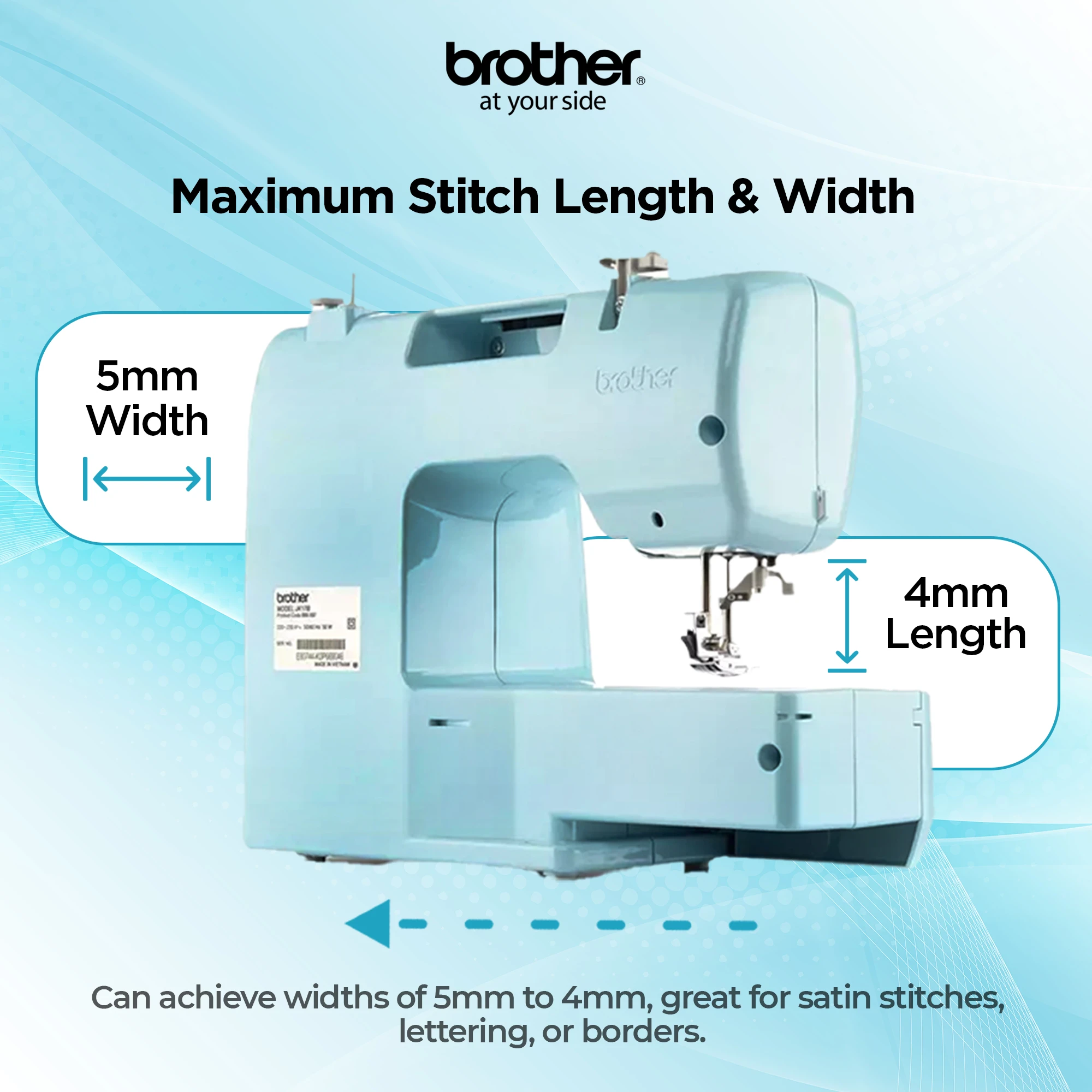 Compact Electric Sewing Machine And Easy To Use Sewing And Mending Machine