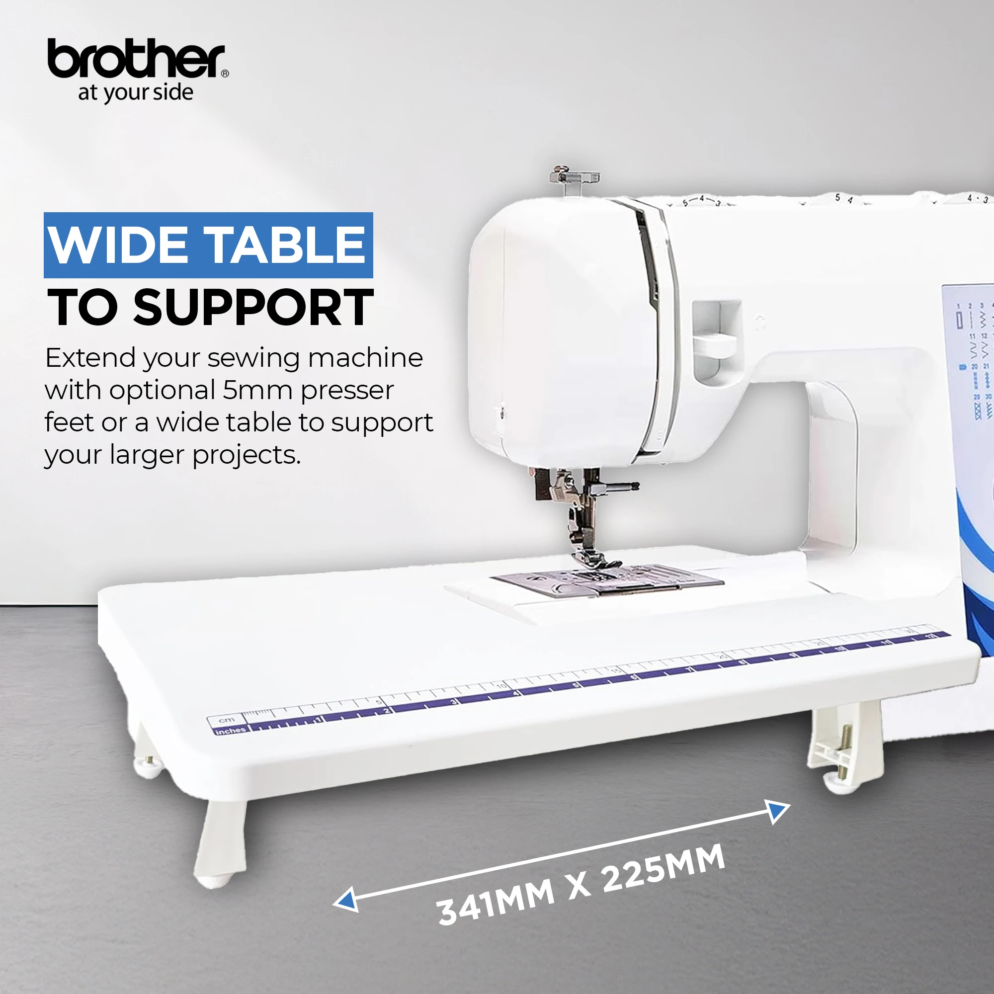 Traditional Metal Chassis Electric Sewing Machines Featuring 37 Built-In Stitch Selections For Convenient And Versatile Sewing | GS3700 White/Blue/Silver