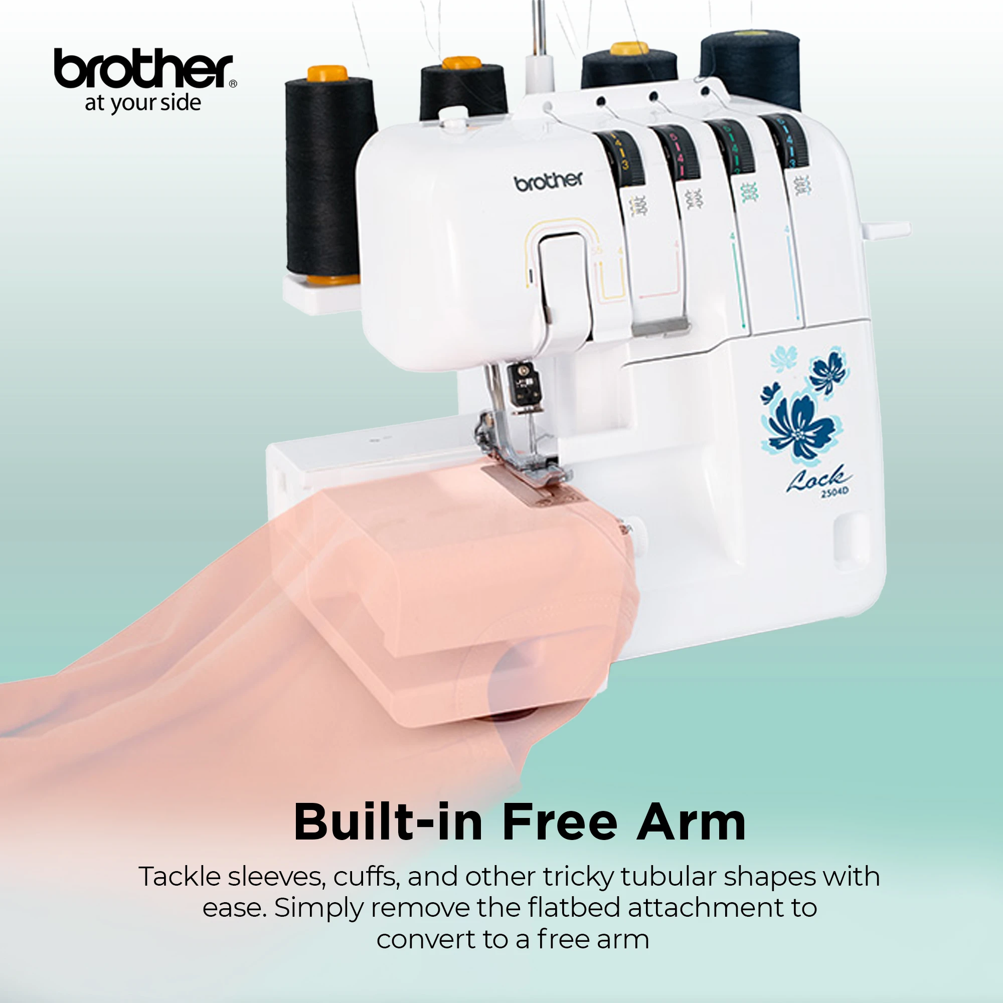 Electric Overlocker Sewing Machine Ideal For Seams And Hems