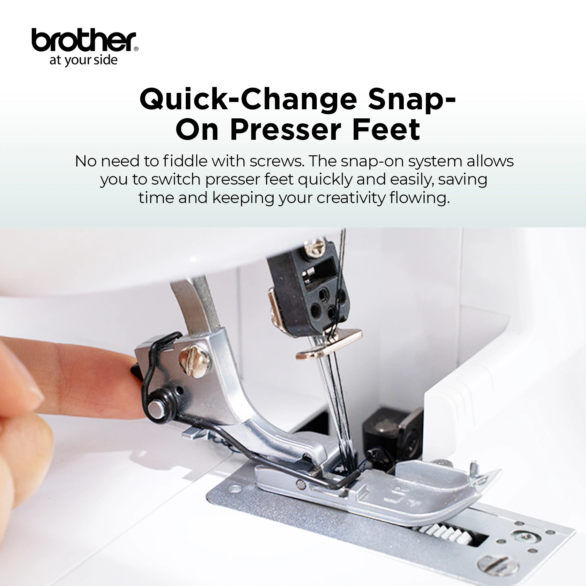 Electric Overlocker Sewing Machine Ideal For Seams And Hems