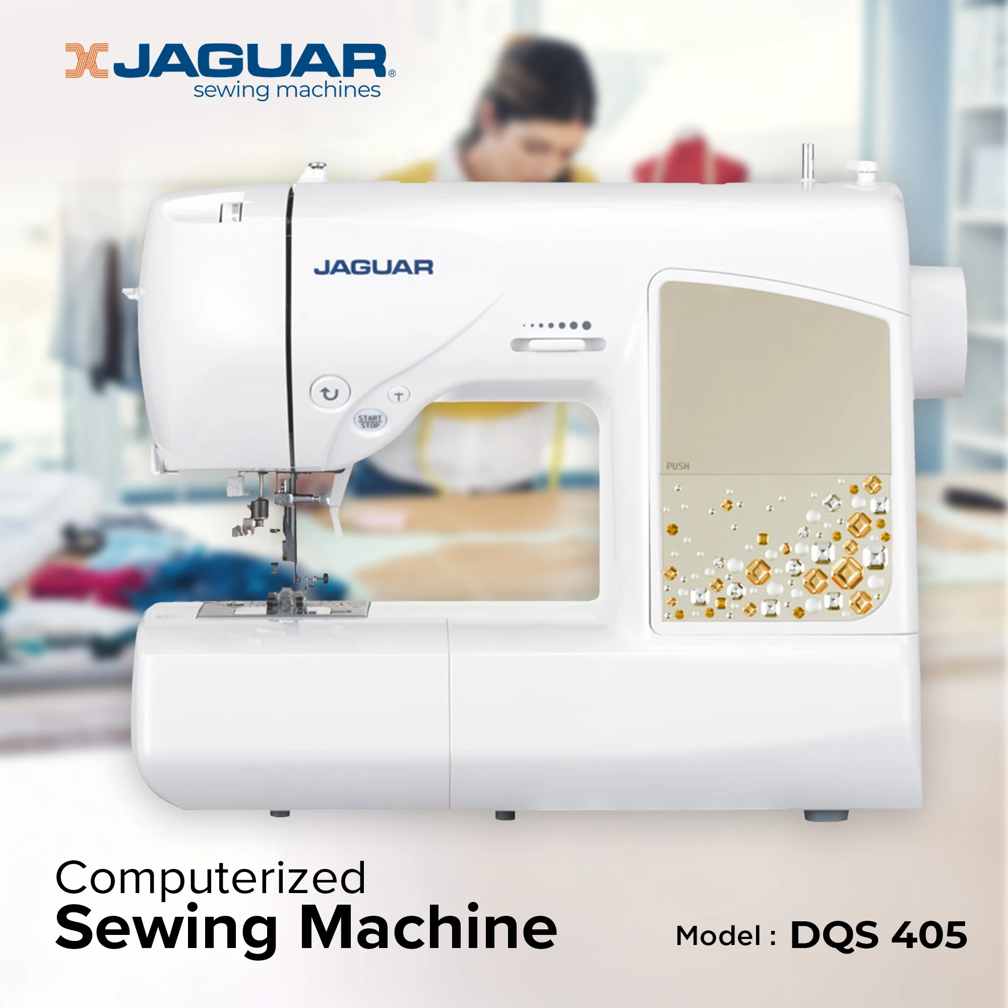 Jaguar DQS 405 Computerized Sewing and Quilting Machine